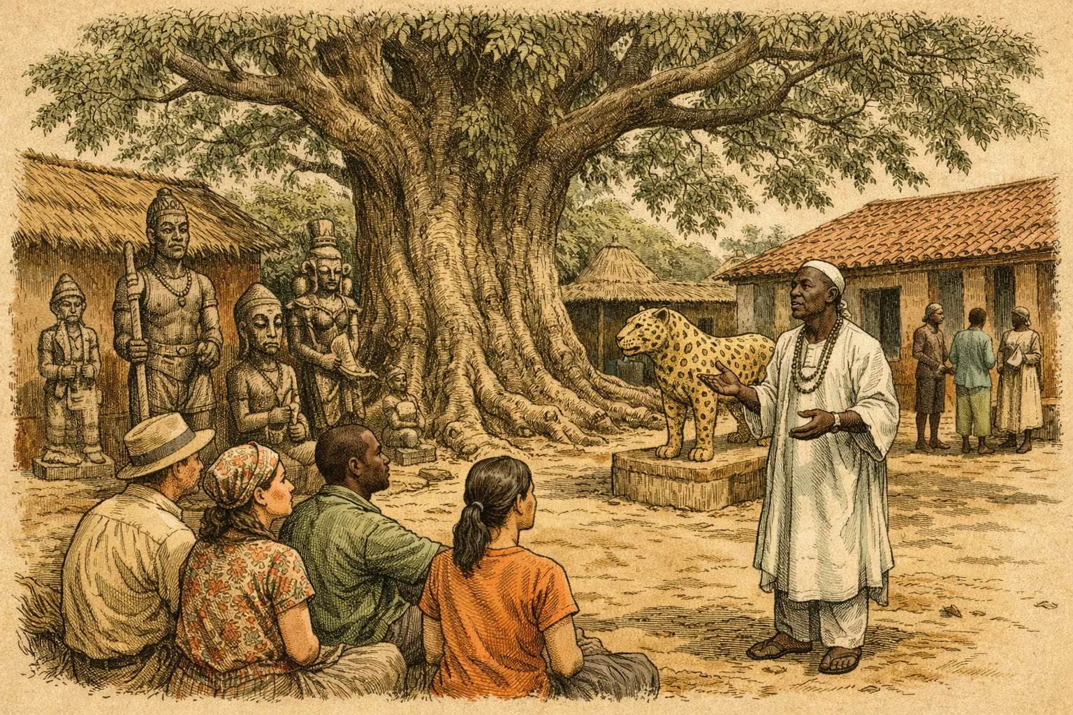Overview image for Where Benin's Strangest Collections Are...