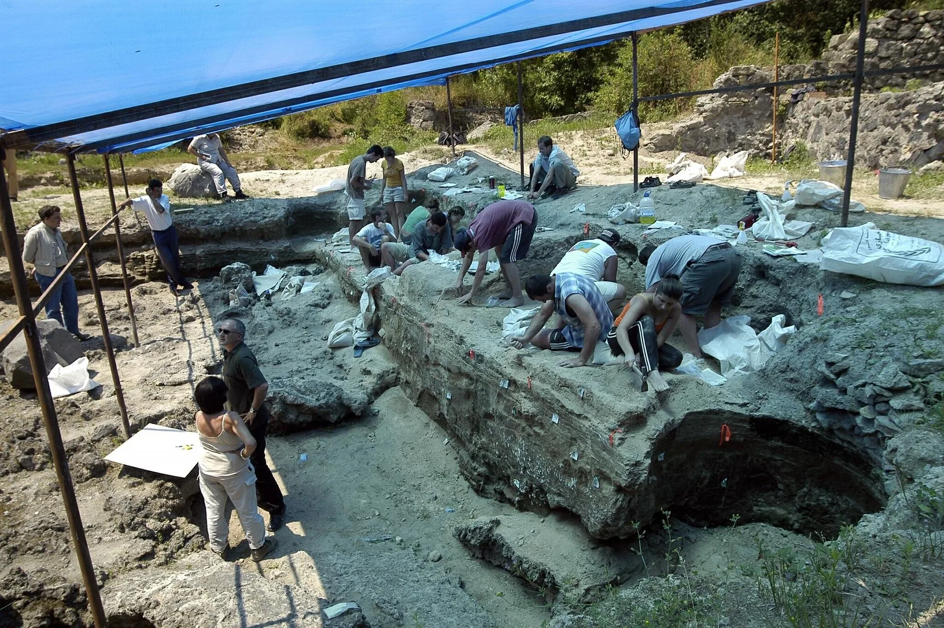 Dmanisi excavation site (2007) Untitled