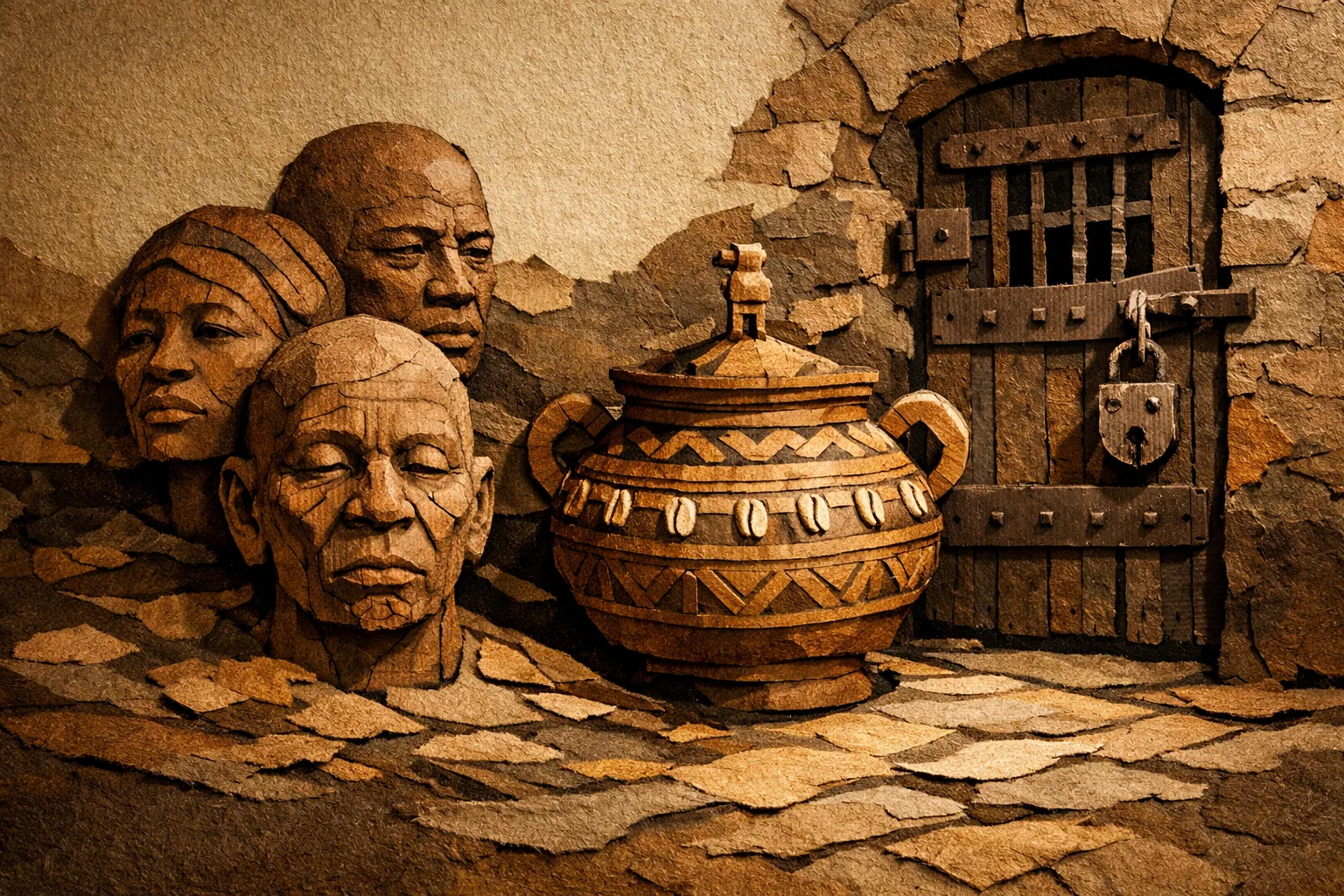 Overview image for Where Ghana's Strangest Objects Still Hold...