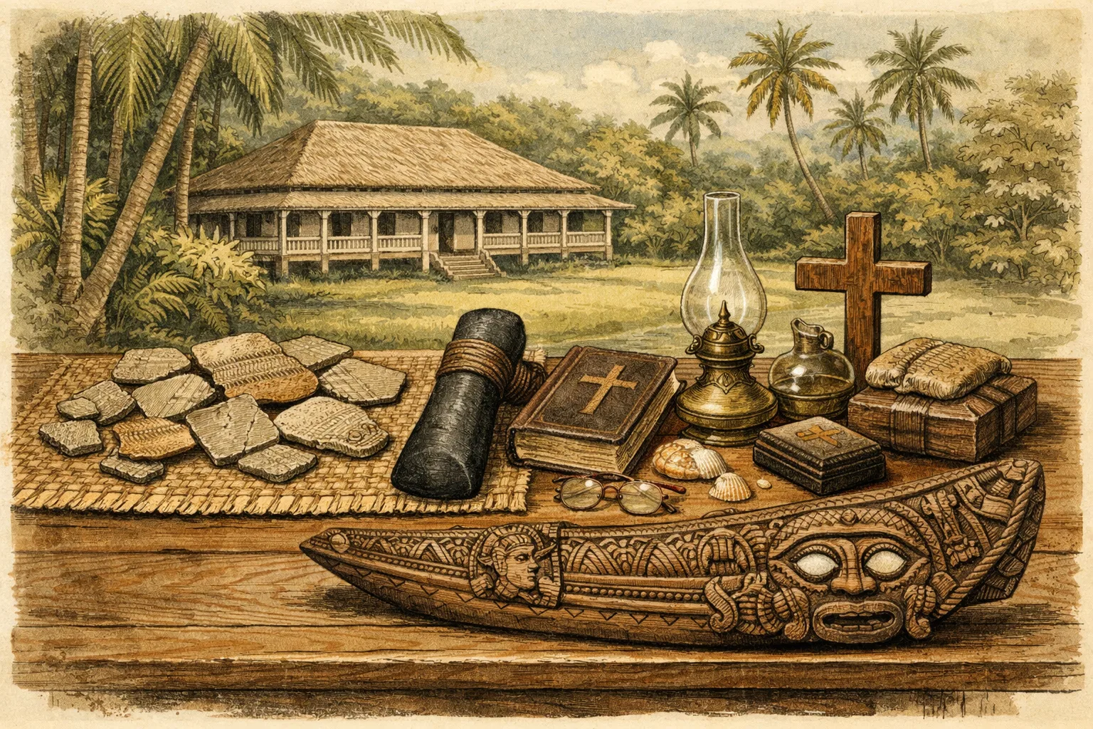 Overview image for Where Samoa Keeps Its Strangest Stories