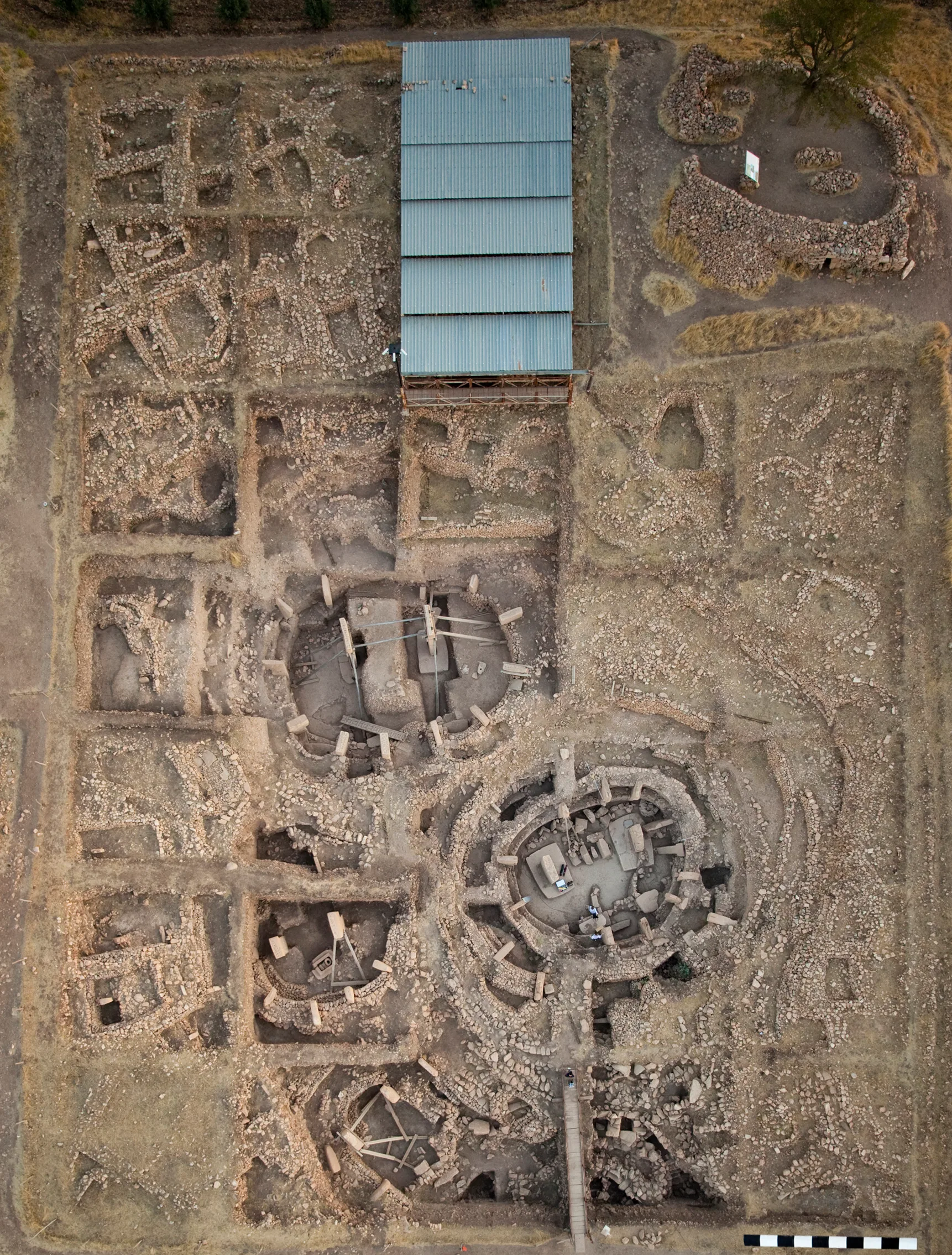 The archaeological site of Göbekli Tepe - main excavation area Untitled