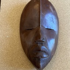 Listing image for Vintage Authentic Reproduction ALVA STUDIOS New York Congo MASK African Tribal