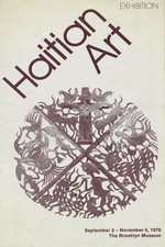 Listing image for Haitian Art Exhibition Brooklyn Museum Vintage Poster Print 24x36