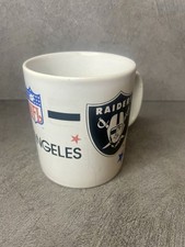 Listing image for Vintage Los Angeles Raiders Mug By Coloroll, Collectible Coffee Tea Mug NFL