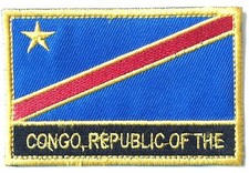 Listing image for Congo, Republic Of Embroidered Sew or Iron on Patch Badge