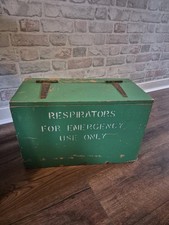 Listing image for Vintage Medical Emergency Respirator Box – Green - Mid-20th Century - Home Decor