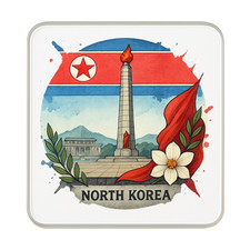 Listing image for North Korea Fridge Magnet | Travel Souvenir Collectible Gift