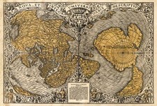 Listing image for MP71 Vintage 1531 Historical Antique Old World Map Chart Poster Print A1/A2/A3