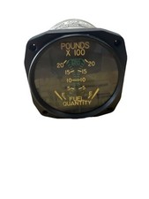 Listing image for Vintage Aircraft Memorabilia Liquid Quantity Indicator Gauge 37402 -147 SIMMONDS
