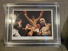 Listing image for Johnny Nelson Signed Photo Framed Boxing Display Certicated Memorabilia