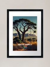 Listing image for South Africa Travel Framed Art Prin Framed Wall Art Poster Canvas Print Picture