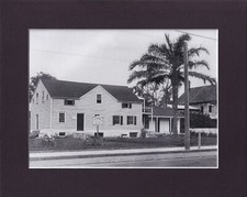 Listing image for 8X10" Matted Print History Honolulu Hawaii Picture: Mission Houses 1900
