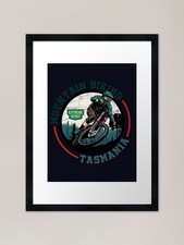 Listing image for Vintage Retro Tasmania Australia mo Framed Wall Art Poster Canvas Print Picture