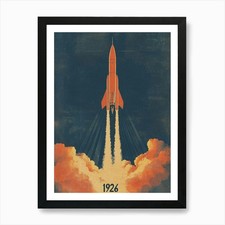 Listing image for Aihrgdesign A Vintage Science Poste Framed Wall Art Poster Canvas Print Picture