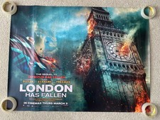 Listing image for London Has Fallen ORIGINAL UK Cinema Quad FILM POSTER 100cm x 76cm