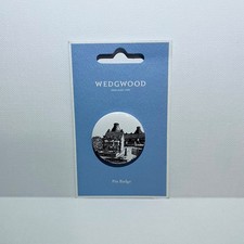 Listing image for Wedgwood Pottery Pin Badge Ivy House Brooch Collectible Museum Souvenir Rare New