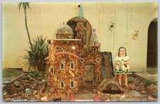 Listing image for European Castle Model Replica Art Vintage Postcard McAllen Texas