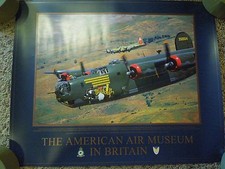 Listing image for American Air Museum in Britain "Witchcraft" Liberator P-24J Poster P. Makanna