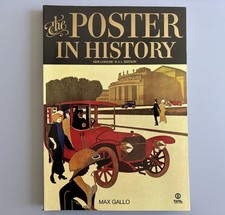 Listing image for The Poster In History by Max Gallo 1975 PBK Revolution Propaganda War Industrial