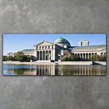 Listing image for Science Museum in Chicago Framed Canvas Ready to Hang Decor Home 125x50