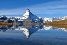 Listing image for Home Wall Art Print - Vintage Mountain Poster - MATTERHORN SWISS - A4,A3,A2,A1