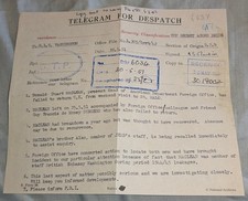 Listing image for Top Secret Service Telegram Cold War Washington London Memorabilia Message Retro