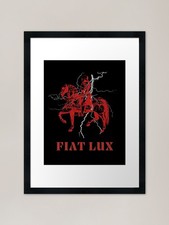 Listing image for Latin Quote - Ancient History Frame Framed Wall Art Poster Canvas Print Picture