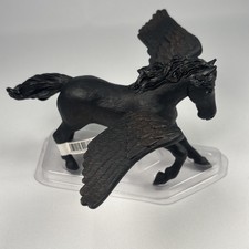 Listing image for Papo Black Pegasus Figure 39068 Winged Horse Fantasy Collectible Toy