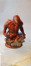 Listing image for Hand Painted Symbiote Bust – Red Alien Monster Display Figure 3D Printed