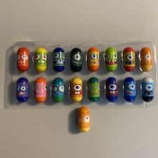 Listing image for 17 x Funky Beans Mighty Beanz Jumping Beans Vintage Retro Toy Collectible