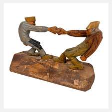 Listing image for Scandinavian Folk Art Wood Carving I ‘Fingerkrok’ I Döderhultarn Style I c.1900