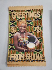 Listing image for Greetings From Ghana 🇬🇭 Wall Art 17" 28