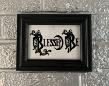 Listing image for Witchy Home Decor, Blessed Be, Witchcraft, Witch Bookshelf Decor, Witchcore