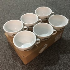 Listing image for Caffe Nero Coffee Tea Cup Collectible 12oz 355ml 6.5cm Tall - set of 6 cups UK