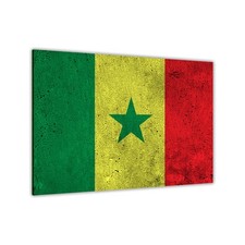 Listing image for Senegal Flag Canvas Wall Art Picture Print