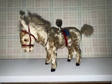 Listing image for Antique donkey toy clock work collectible