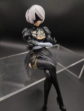 Listing image for Nier Automata 2B Figure Sitting Version PVC Model Statue Collectible Toy No Box