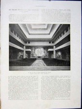 Listing image for Original Old Vintage Print Palace Colonies Colonial Building French 1931 20th