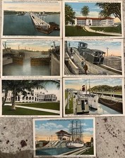 Listing image for 7 Panama Canal Collectible Post Cards in great condition