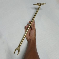 Listing image for Handmade Ancient Egyptian Brass Scepter Decorative Collectible Artifact
