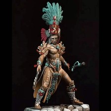 Listing image for 1/24 75mm Resin Model Kit Warrior Mayan Native American Unpainted