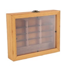 Listing image for Miniature Book Boxes Display Case Books Shaking Bookshelf Toy With Mini Books