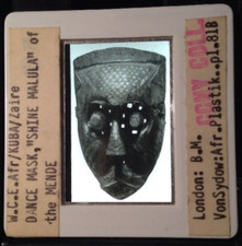 Listing image for Kuba Congo-Dance Mask "Shine Malula" African Tribal Art 35mm Slide