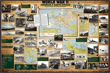 Listing image for EuroGraphics World War II, Asian and Pacific Theaters Poster