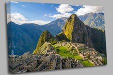 Listing image for Machu Picchu Peru Canvas Wall Art Picture Print