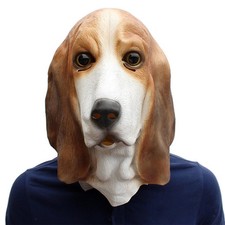 Listing image for Halloween Animal Mask Realistic Decorative Costume Props Latex Mask for Dress up