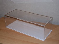 Listing image for PERSPEX ACRYLIC MODEL DISPLAY CASE 495 x150 x 200 MUSEUM COLLECTOR