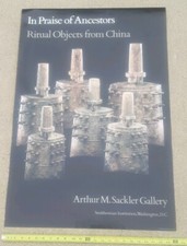 Listing image for RITUAL OBJECTS FROM CHINA Smithsonian 1987 Museum Poster IN PRAISE OF ANCESTORS