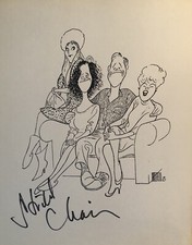 Listing image for STOCKARD CHANNING Signed AL HIRSCHFELD PRINT - Broadway “House Of Blue Leaves”
