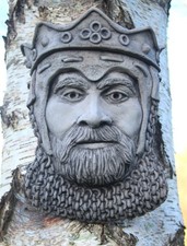 Listing image for Robert the Bruce Medieval King of Scotland Garden Wall Hanging Ornament Decor